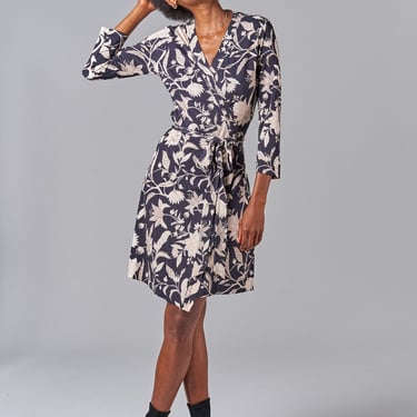 Rachel Wrap Dress | Black Wallflower