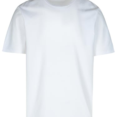 C.P. Company White Cotton T-Shirt Man