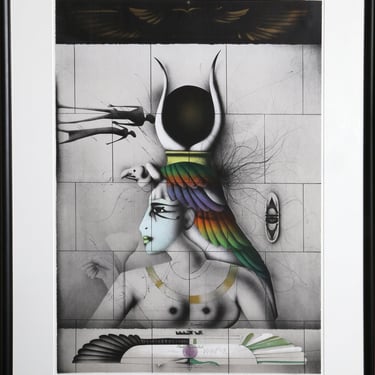 Paul Wunderlich, Aida from the Metropolitan Opera Portfolio, Lithograph, signed and numbered in pencil 