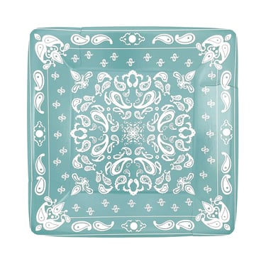 PW Dusty Turquoise Dinner Plates