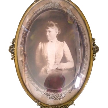 ANTIQUE Victorian Frame, Vintage Bubble Frame, Ornate Frame 