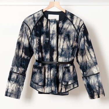 Quilted Tie-Dye Jacket