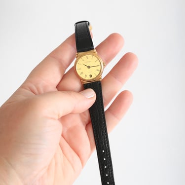 Vintage Raymond Weil Geneve 18K gold plated Woman's watch 