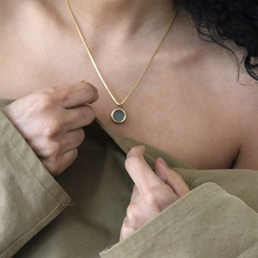 Mare Necklace in Aventurine- Ready to Ship
