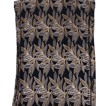 1970s Metallic Brocade Kaftan