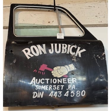 Vintage Painted Car Door