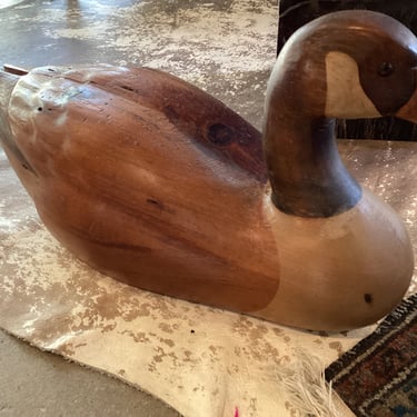 Hand carved Wood Duck