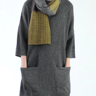 Beyond Threads | Pique Patch Scarf