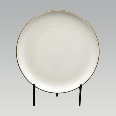 Heath Ceramics Coupe Line White Dinner Plate | Vintage California Pottery Mid Century Modern Dinnerware | High End Stoneware 