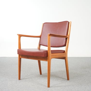 Danish Modern Walnut Arm Chair - (320-026.2) 