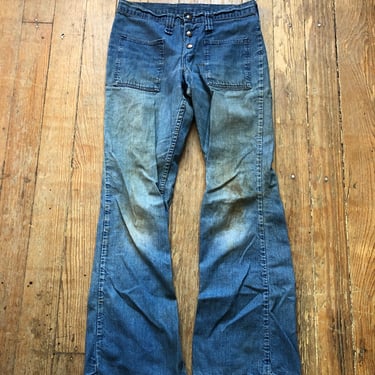 1970s Wrangler Flared Jeans 27 
