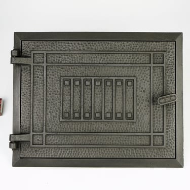Cast iron oven door, antique Iron Door, rusty stove part,Iron Stove Door,  Antique Furnace,Cast Iron Salvage Front Panel, vintage metal door 