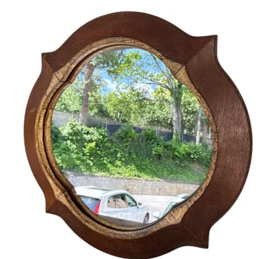 French Round Mirror