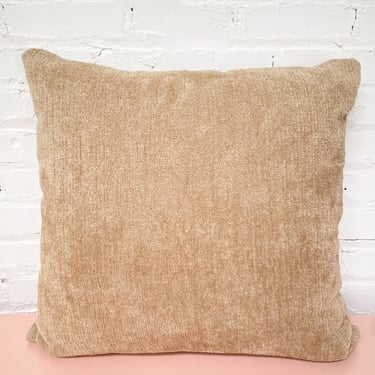 Square Pillow in Matisse Camel