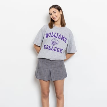 Heavyweight Cotton WILLIAMS COLLEGE COLLEGIATE T-Shirt Liberal Arts Massachusetts Williamstown Vintage / Large 