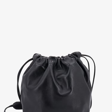 Jil Sander Woman Bucket Bag Woman Black Shoulder Bags