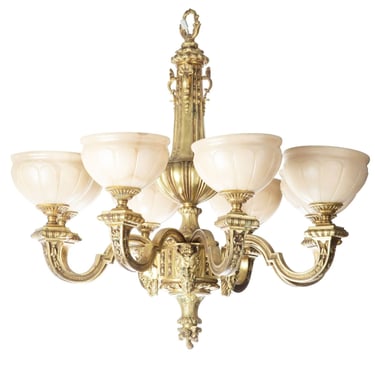 Late 19th Century Gilt-bronze Chandelier