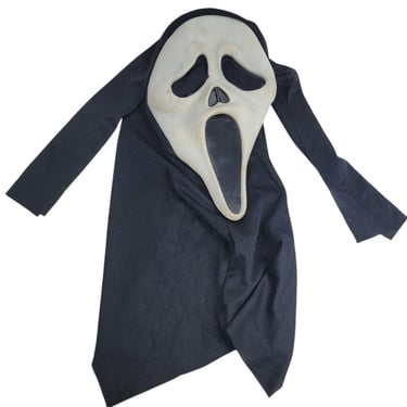 Vintage 1997 90s Scream Ghost Face Mask S9206 Easter Unlimited Fun World 