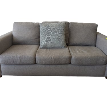 Comfy Gray Cloth Couch