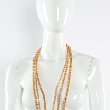 3 Strand Rope Link Necklace