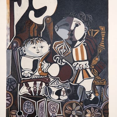 Claude et Paloma, Pablo Picasso (After), Marina Picasso Estate Lithograph Collection 