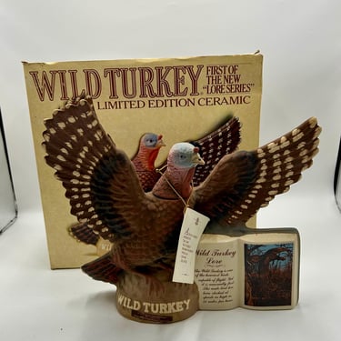 Vintage Wild Turkey Decanter, 1979 Austin Nichols No. 1 