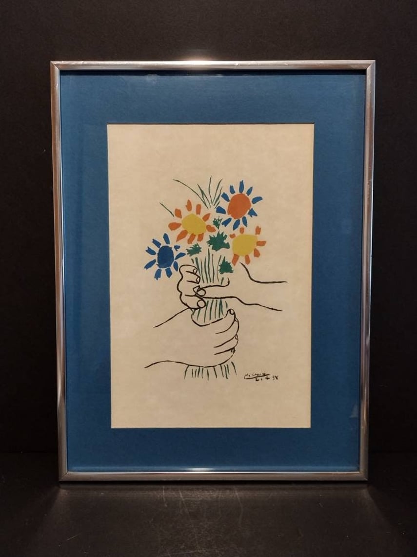 Vintage Pablo Picasso Lithograph 