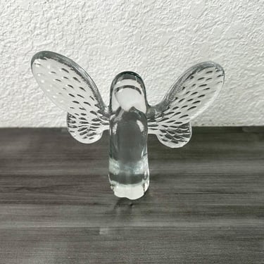 Vintage Mid-Century Kosta Boda Swedish Art Glass Angel by Bertil Vallien, Scandinavian Art Glass Angel, Kosta Boda Angel, Art Glass Angel 