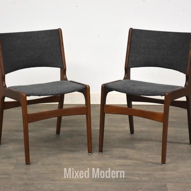 Erik Buch Dining Chairs - A Pair 