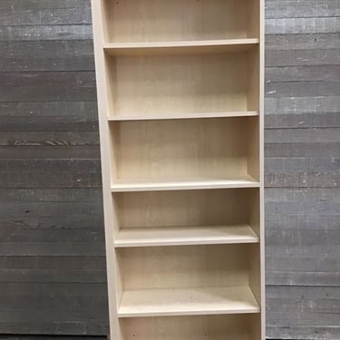 Maple Faced Open Bookcase (Tacoma)