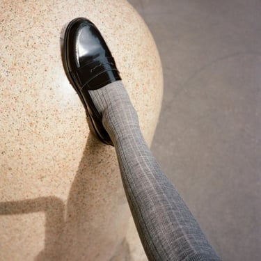 The Knee High in Heather Grey