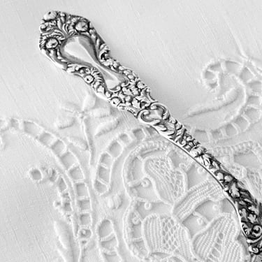 Collectible Antique Sterling Silver Teaspoon by Gorham, Imperial Chrysanthemum Silver Spoon 