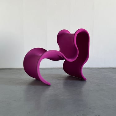 Large Fiocco Armchair by Gianni Pareschi for Busnelli in Pink, 1970s 