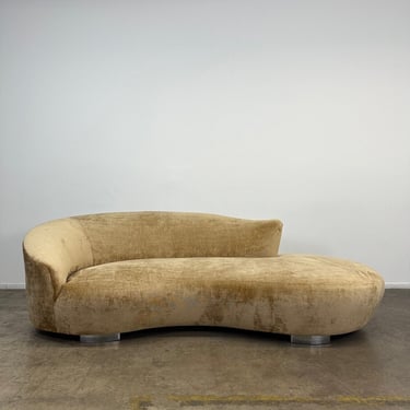 Vladimir Kagan Serpentine Style Sofa 
