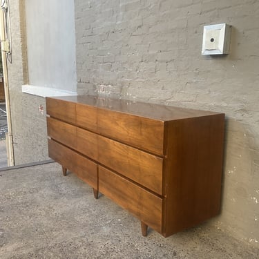 MCM Walnut Double Dresser