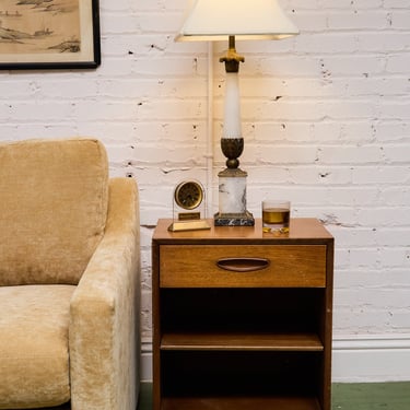 Marble Vintage Italian Table Lamp