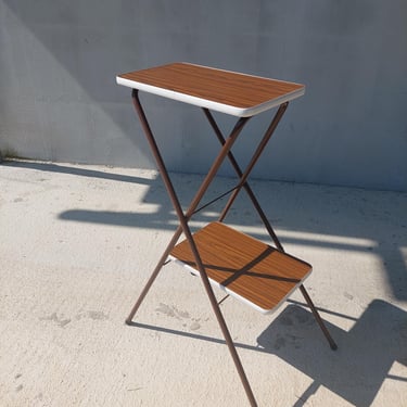 Retro Side Table / Retro Plant, Herb Stand / Vintage Plant, Herb Stand / Vintage Side Table / Mid Century Side Table /Indoor,Outdoor / 70's 