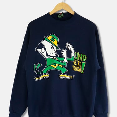 Vintage Notre Dame "Und Were Tough!" Crewneck Sweatshirt Sz L
