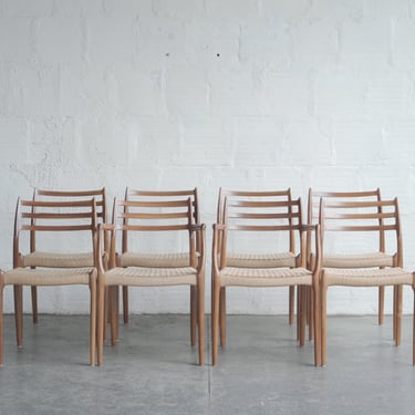 Niels Møller Model 62 Dining Chairs