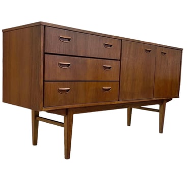 Free shipping within continental US - Vintage Mid Century Modern Teak Credenza or Bar Cabinet Uk Import 