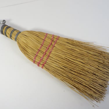 Vintage Straw Whisk Hand Broom 