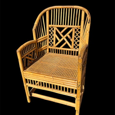 Vintage Brighton bamboo chair 