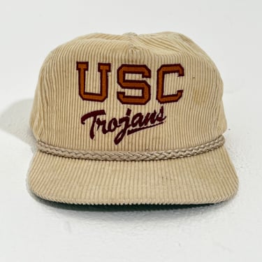 Vintage USC California Trojans Corduroy Hat