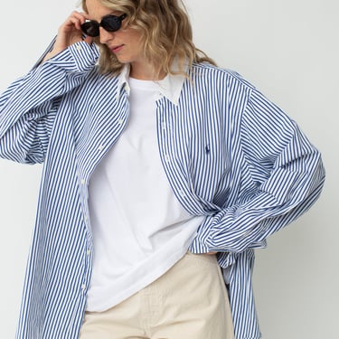 Ralph Lauren  White Collar Button Down