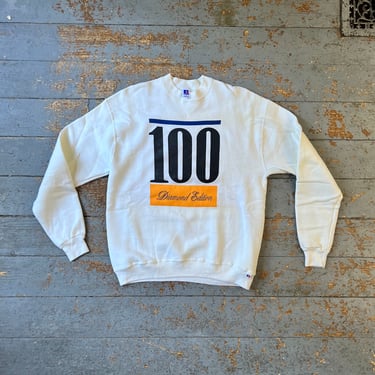 Vintage 100th Anniv. 1980s Purdue Raglan Sweatshirt 