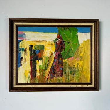 Nicola Simbari Expressionist Style Oil Painting 