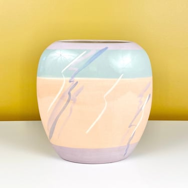 90s Postmodern Vase 