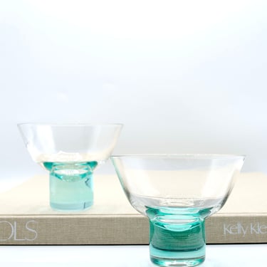 Vintage Coupe Glasses, Set of 2 