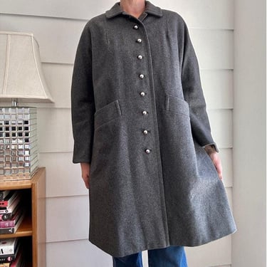 1960s Wool coat | Vintage Wool Coat | Dayton’s Vintage Coat | Vintage Grey Wool Coat 