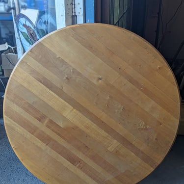 42 Inch Maple Butcher Block Table Top